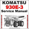 Thumbnail Komatsu 930E-3 Dump Truck Service Shop Repair Manual - SEARCHABLE - IMPROVED - DOWNLOAD Thumbnail Komatsu 930E-3 Dump Truck Service Shop Repair Manual - SEARCHABLE - IMPROVED - DOWNLOAD