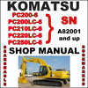 Thumbnail Komatsu PC200-6 PC200LC-6 PC210LC-6 PC220LC-6 PC250LC-6 Excavator Service Shop Repair Manual SN: A82001 & Up - DOWNLOAD Thumbnail Komatsu PC200-6 PC200LC-6 PC210LC-6 PC220LC-6 PC250LC-6 Excavator Service Shop Repair Manual SN: A82001 & Up - DOWNLOAD