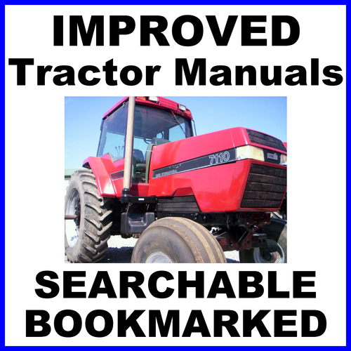 Product picture IH Case International 7110 Tractor Service Repair Manual - IMPROVED - DOWNLOAD