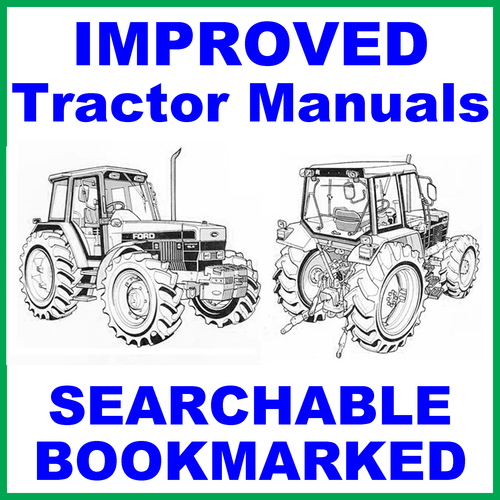 Product picture Ford New Holland 5640, 6640, 7740, 7840, 8240 & 8340 Tractor FACTORY Service Repair Manual - IMPROVED - DOWNLOAD