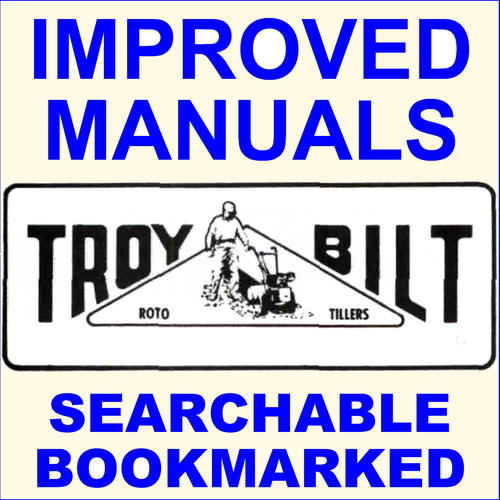 Product picture Troy-Bilt Roto Tiller Transmission Service & Repair Workshop Manual - IMPROVED - DOWNLOAD