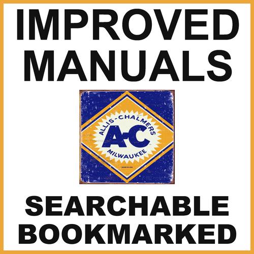 Product picture Allis Chalmers 615 Tractor Backhoe Loader Illustrated Parts Catalog Manual - IMPROVED - DOWNLOAD