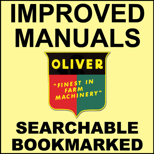 Product picture Oliver 1755, 1855 & 1955 Tractors Workshop Service Repair Manual - IMPROVED -DOWNLOAD