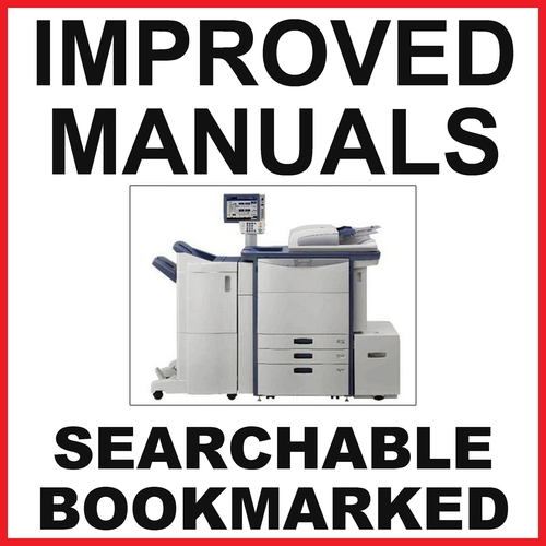 Product picture Toshiba e-Studio 5520C 6520C 6530C Service Repair Manual + Service Handbook 2 Manuals