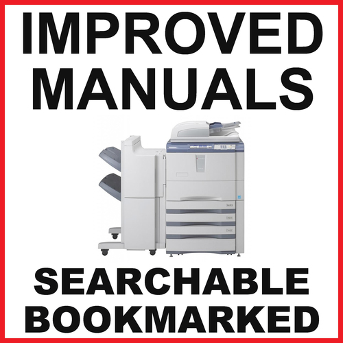 Product picture Toshiba e-Studio 556 656 756 856 556SE 756SE 856SE 557 657 757 857 Service Repair Manual