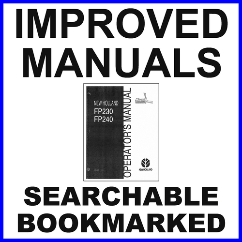 Product picture New Holland FP230 FP240 Forage Harvester Operators Owner Instruction Manual - DOWNLOAD