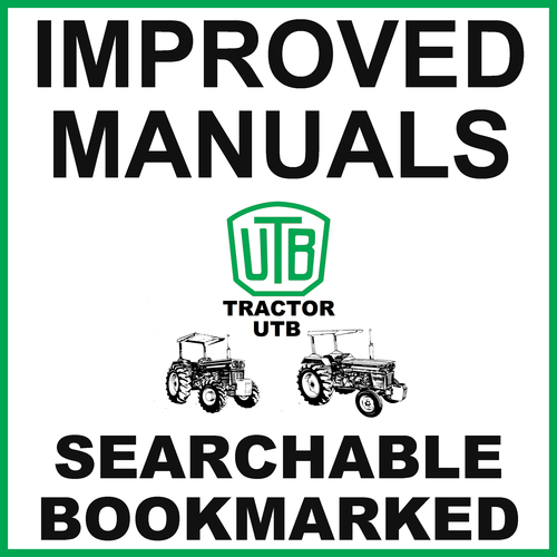Product picture UTB Universal 445 & 530 tractor Service Repair Workshop Manual - DOWNLOAD